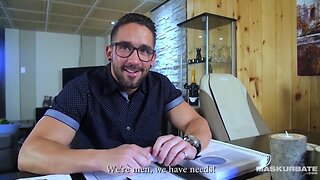 Maskurbate Mischievous Prof. Watches Str8 Student Wank Off!