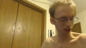 Big Dick Twink Cum Shot and Eat Show