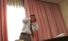 Sweet babe Anna Kuramoto moans as she gets her pussy banged