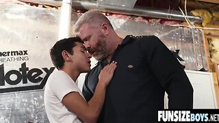 Flawless latino twink mounts smooth ginger silverdaddy bear raw - funsizeboys.net