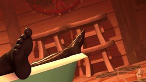 Huge Balls Futa Furry Stand & Carry Fucks Dick Girl