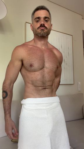 Fit Guy in Towel