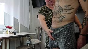 Filthy Fling with Mother-in-Law: Sizzling Suck&#x1F61C; Job &mdash;  Throbbing Rod &mdash;  Scorching Cum