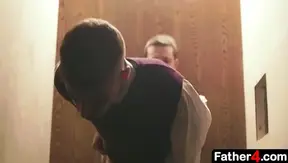 Teen Temptation: Catholic Boy Sins Hard With Best Friend in Confession Booth–18+