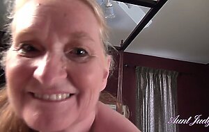 Aunt Judy's - Your Busty Mature GILF Stepmom Maggie Lets You Fuck Her (POV)