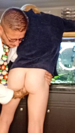 Amateur Doctor Finger Fucking My Tight Hole