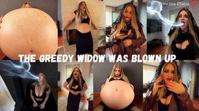 A ghost blew up a greedy widow MOV