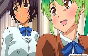 Coed anime sucking shemale warm penis
