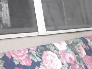 Super hot Jamaican Girlfriend twerks her great black butt showing off her moves