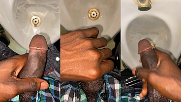 Caught jerking off in the mall washroom