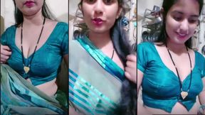 Bangladeshi boudi taar long distance premik ke seduce korar MMS video clip