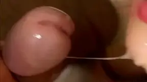 Nene Shizuki gets cum from licking penis