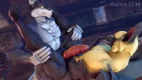 Wolf Dominates His Vampire Mate Beneath the Full Moons Glow – Hot Furry Romance