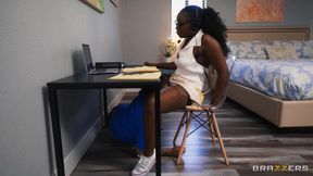 Stepbro Eat My Pussy While I Study