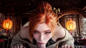 this unapproachable asian colleague lost her self-control from lust, obediently putting her juicy ass on all fours for rough hardcore [ai]