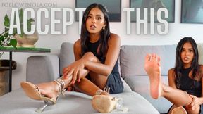 Controlling your existence - Foot Simp - Mistress Enola ( 4K)