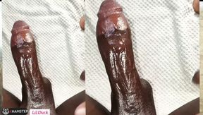 MAN MOANING LOUD WHILE STROKING HIS BIG DICK