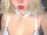 Sexy Blonde Bimbo Doll