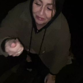 Cracky is  given cigarettes if she flashes her pussy