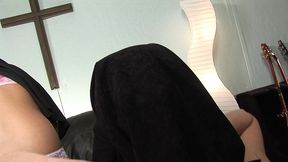 dark haired hottie alicia angel enjoys double penetration