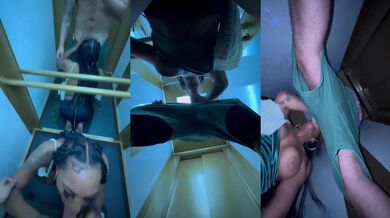 Hot neighbor rides him raw after moving in neighborly benefits deepthroat creampie