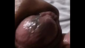Happy New Year Masturbation: Oiled Dick Leads to Explosive Orgasm