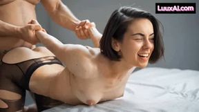 Cute MILF AI Generated Overload Facial