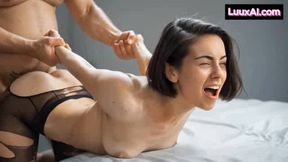 Cute MILF AI Generated Overload Facial