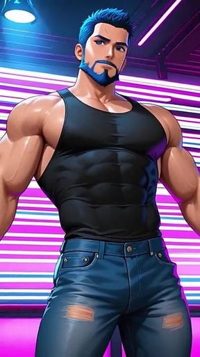 Hot Muscle Men - Ai Porn