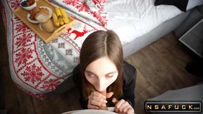 Christmas Morning Blowjob for the Who p1