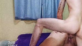 a safada tomou uma surra de pau no cu e ficou tao puta que tirou a camisinha com a bunda , acabei jogando leite dentro