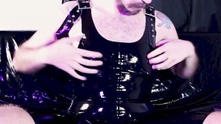 UNLEASH THE BEAST Timotheus LatexFueled Jerking Frenzy!