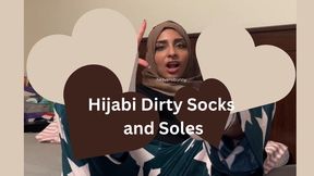 Hijabi Dirty Socks and Soles - Feet Foot Sole Worship