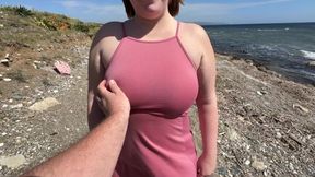 Locked up, Throat Fucked and Covered in Cum by Stranger