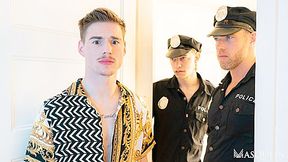 The Cops Want In, Part 1 - Gay Bareback Video - Masqulin