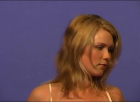 Blonde chick strip for me