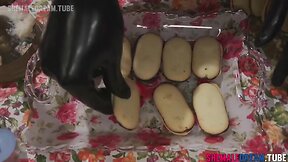 Jessica Fox Dominates Slave at Tea Party! #JessicaFox #BDSM #Tgirl #Transexual