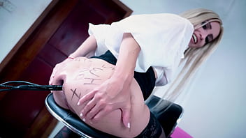 ONE chair TWO anal enthusiasts - WHO'_s going to WIN?