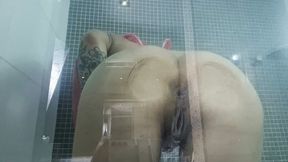 FARTING FOR YOU ON GLASS BOX PART 3 BY QWEEN CAM BY MELISSA RAMOS FULL HD