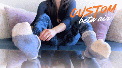 Fuzzy Socks Aroma- Beta Air Jerkoff Instructions