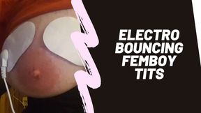 Eletric Torture lets shake my Boy Boobs