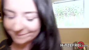 Emma Secret and Gabi Gold's Intense Threesome Experience with POV Action