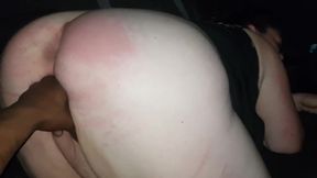 YoungEnglishBBW BBC Nata4sex slapping ass, fingering my pussy bent over