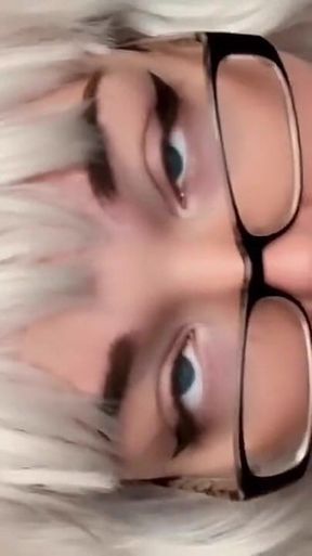 Ahegao Blowjob for Stepdaddy