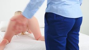 chastity cage rescue gone wild: sawing off the lock & hard anal reward with shaking orgasm