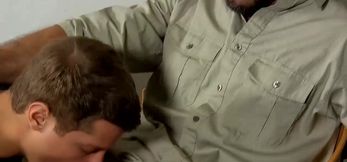 Muscular Teacher Pounds His Skinny Student’s Ass