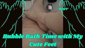 Soak in the Soapy Tub with SSBBW Rachel's Sexy Feet WMV