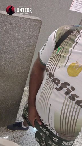 After Training Masturbating in the Bathroom
