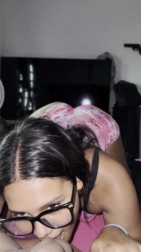 My Stepsister Wakes up Horny and Fucks Me When We're Alone.