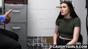 Skinny Athena Heart stripped and teased with intense passion